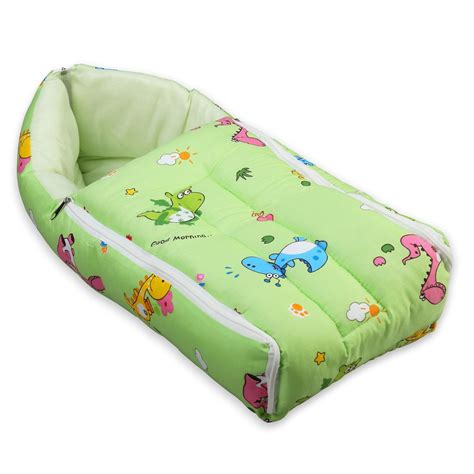 LuvLap 3 in 1 Baby Sleeping Bag and Carry Nest, Cotton Bed Cum Infant ...