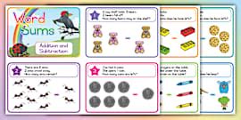 Grade R Mixed Word Problems to 10 Activity Sheet