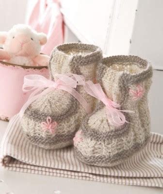 Baby Booties - Free Knitting Pattern - Knitting Bee