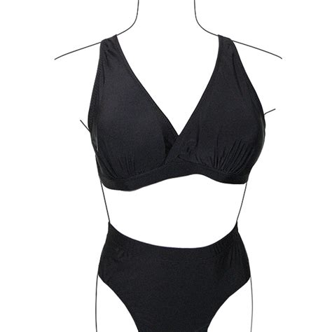 Kupaći kostim dvodelni crni ART-306 | Volim svoj dom