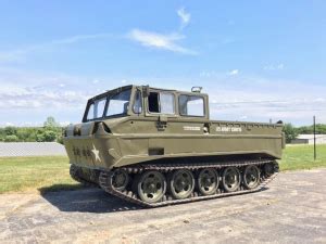 Yours for $30,000 "Husky" M116 Tracked Amphibious Military Cargo ...