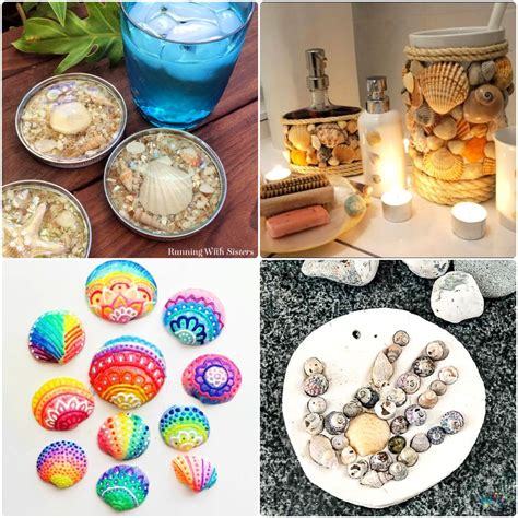 Crafts Using Sea Shells 的图像结果