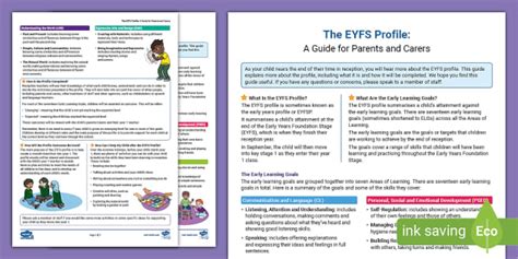Image result for EYFS Profile Example
