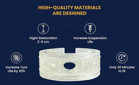Hiya Automotive Car Coil Spring Buffer For All Cars Heavy Duty Material ...