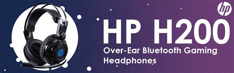 HP H200 Over-Ear Wired Gaming Headphone Built-in Microphone | TPSTECH ...