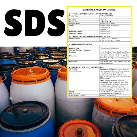 Image result for Safety Data Sheet Examples