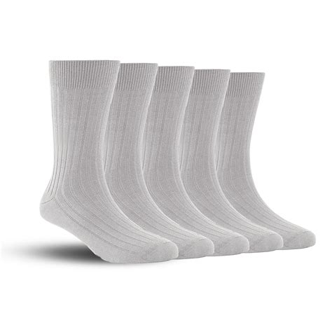 Bamboo Formal Ribbed Socks For Men | Calf Length | Smell Free & Breath ...