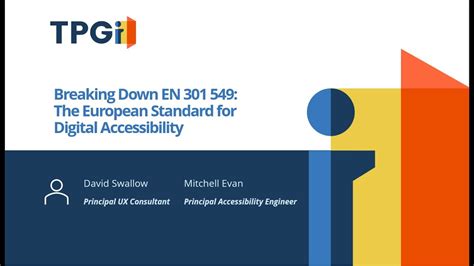ETSI - EN 301 549 V3 the harmonized European Standard for ICT Accessibility