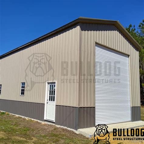 Buy 20’ x 40’ x 15' Garage | Bulldog Steel Structures