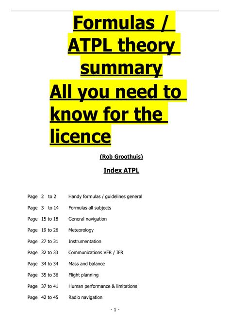 ATPL Lesson 的图像结果