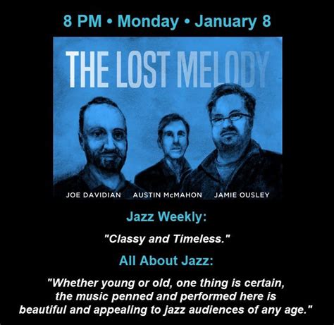 The Lost Melody • MJC Monday • Jazz in Miami, Unitarian Universalist ...