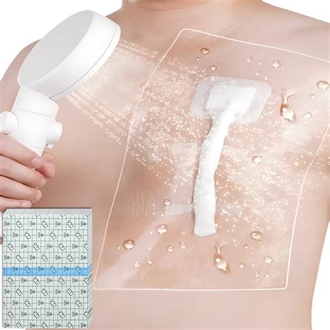 Amazon.com: Waterproof Dialysis Catheter Shower Cover Large Coverage Shields for Peritoneal ...
