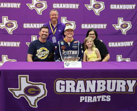 Granbury ISD Athletics recognizes six GHS seniors for Spring Signing ...