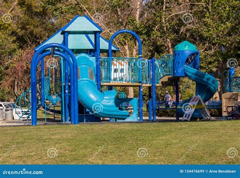 Playground at William Mason Regional Park Editorial Stock Image - Image ...