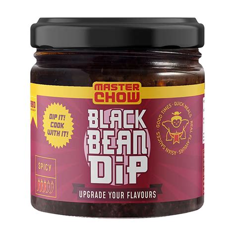 MasterChow Black Bean Dip | Dipping Sauce | Fermented Black Bean Sauce ...