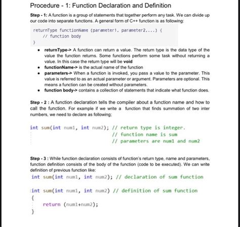 Image result for Function Declaration