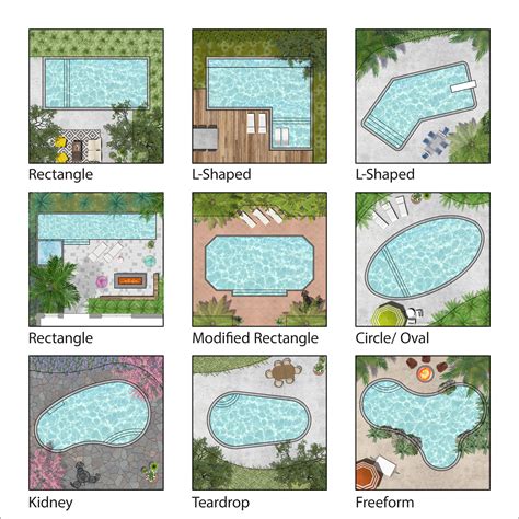 Types Of Inground Pool Shapes at Fannie Raleigh blog