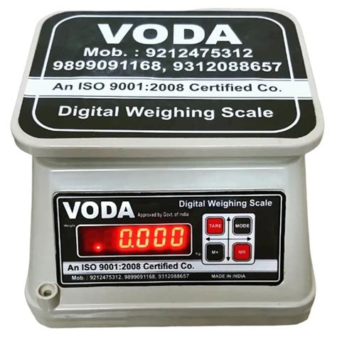 Buy VODA Digital Table Top Weighing Scale For Retail Shops Pan ...