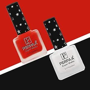 Buy PERPAA® Super Matte Nail Polish No Toxin Nail Lacquer, Long Lasting ...