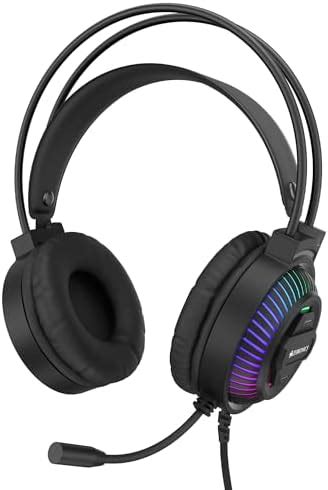 Redgear Cosmo 7,1 USB Gaming Wired Over Ear Headphones with Mic with ...