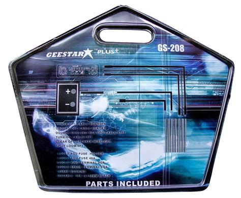 Buy Auto Pearl Geestar 8 Guage 2 Channel Amplifier Full Installation ...