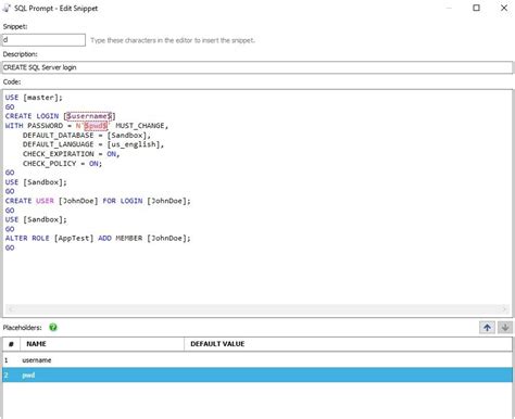 T-SQL Prompt for Input 的图像结果