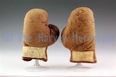 Joe Palooka children's boxing gloves - The Harvey Mercheum