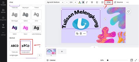 cara membuat text melengkung di corel
