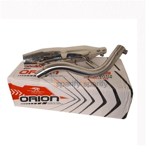 RE Guerrilla 450 Red Rooster Performance exhaust Orion ( Polish ...