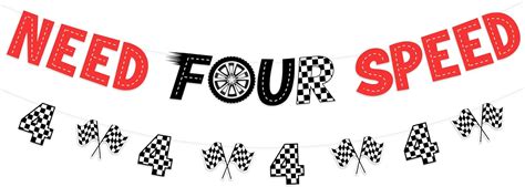 Sursurprise Need Four Speed Birthday Decorations, India | Ubuy