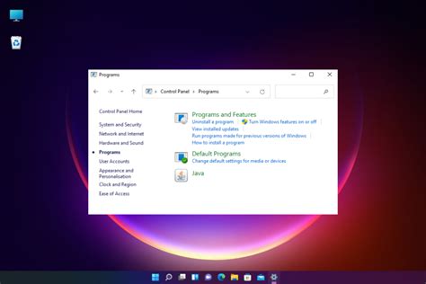 Image result for Java Application Not Found in Control Panel