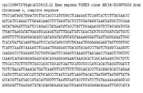 Image result for Fasta File Format