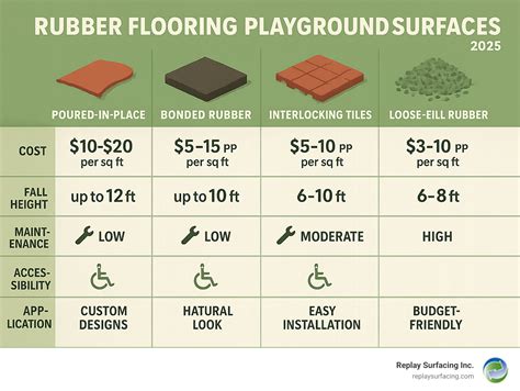 Rubber Flooring Playground Surfaces: Top 3 Benefits