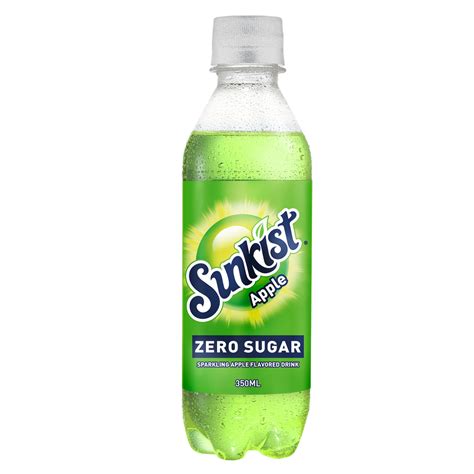 Sunkist Apple Zero Sugar 350ml (24 bottles x P21/btl)