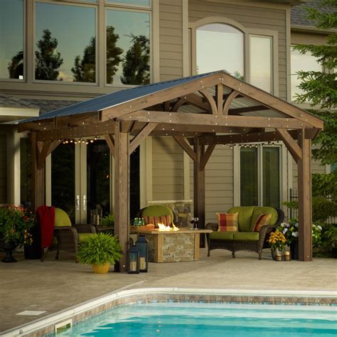 Wooden Pergola With Roof Ideas at Archie Beamont blog