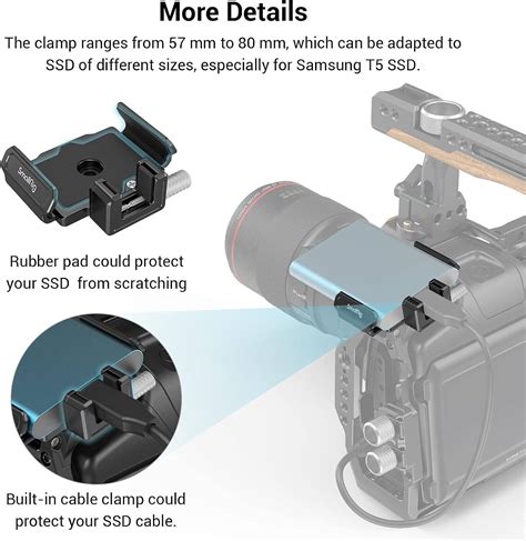 Smallrig T5 Ssd Mount For Bmpcc 6K Pro 3272 Buy, Best Price. Global ...