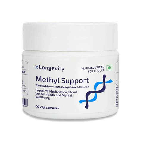 Methyl Support for Energy, Heart Health, Cellular Repair | xLongevity ...