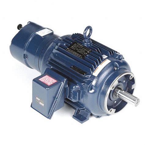 MARATHON MOTORS, Totally Enclosed Non-Ventilated, Rigid Base Mount ...