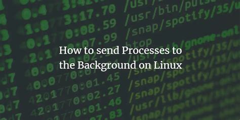 Image result for Background Process in Linux
