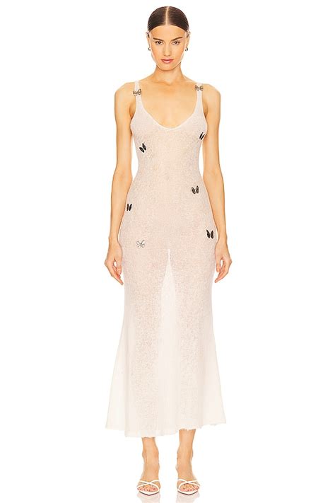 Aya Muse Maxim Dress in White | REVOLVE