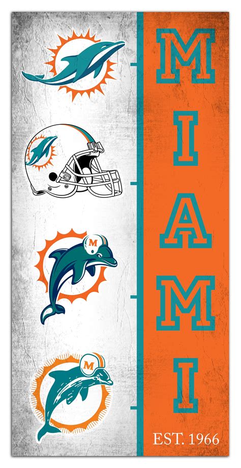 Miami Dolphins Old And New Logo NFL MIAMI DOLPHINS OLD ENGLISH MEN'S