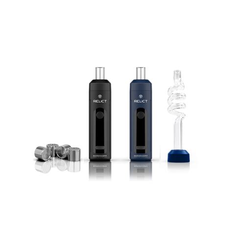 Norddampf Relict Vaporizer + Spiral Glasmundstück + 4 Dosierkapseln ...