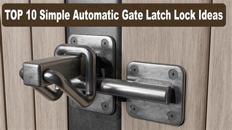 Image result for Simple Gate Latch Ideas
