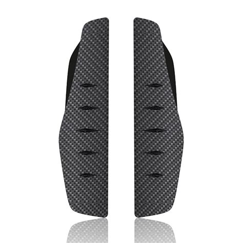 AutoBizarre Car Rear View Mirror Rain Eyebrow Weatherstrip Auto Mirror