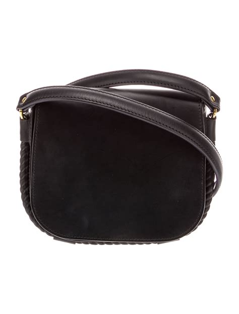 Jenni Kayne Leather Crossbody Bag - Black Crossbody Bags, Handbags ...