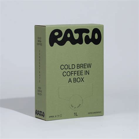 Ratio Cold Brew Coffee Concentrate | 1L Specialty Coffee | Gold Coast ...