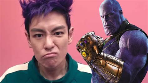 Thanos Squid Game Color Eyes