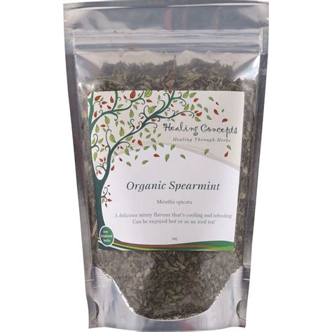 Healing Concepts Organic Spearmint Tea 40g - Moses and Co. Market ...