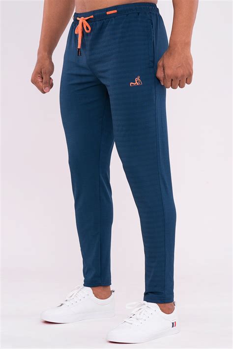 RUDESTYLE POWER TRAINING TRACK PANTS- Teal Blue (D) – Cruisemax Sports