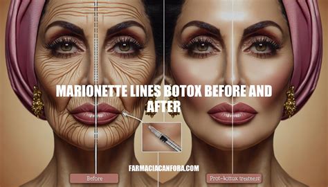 Marionette Lines Botox Before and After: A Comprehensive Guide